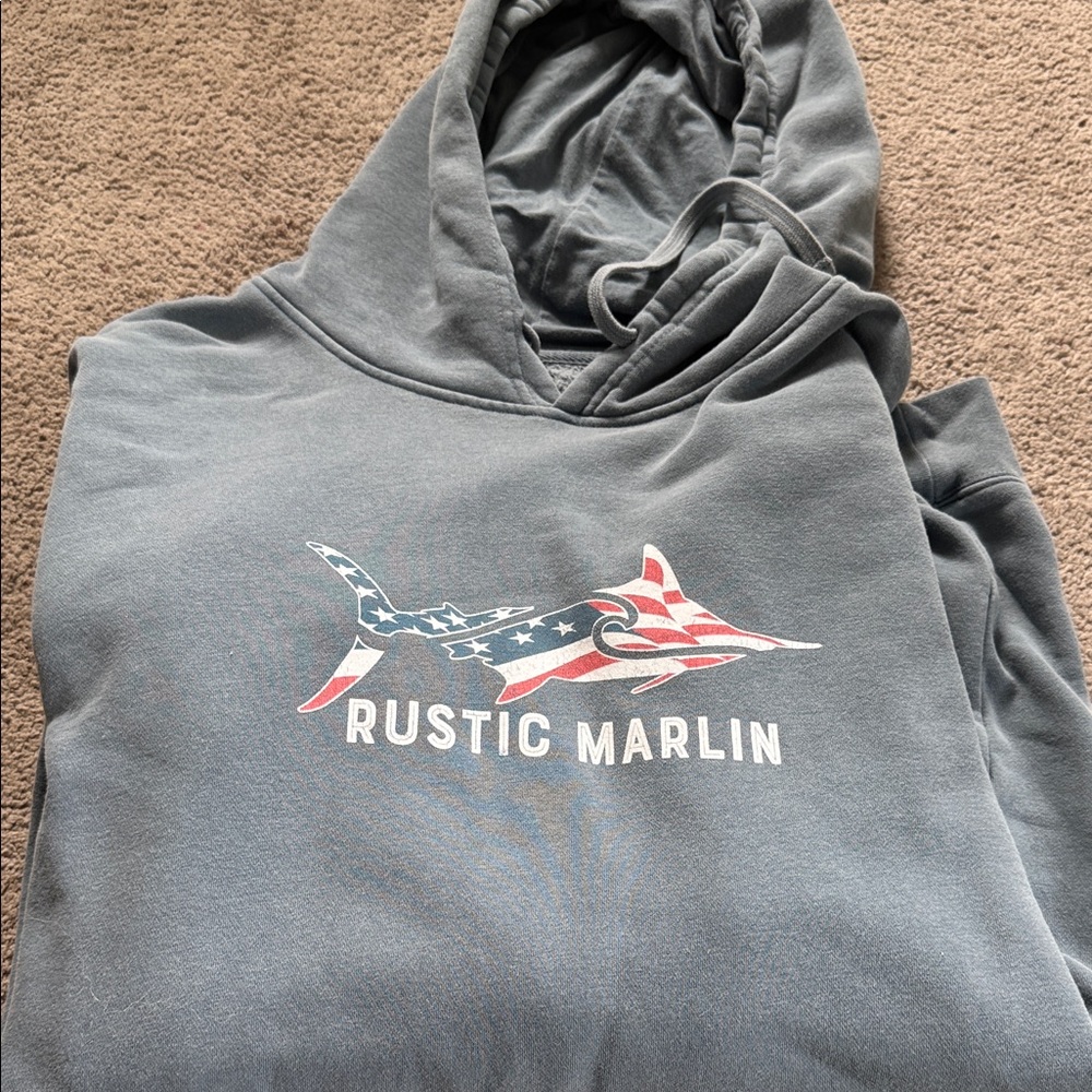 Blue Shark Hoodie for Men